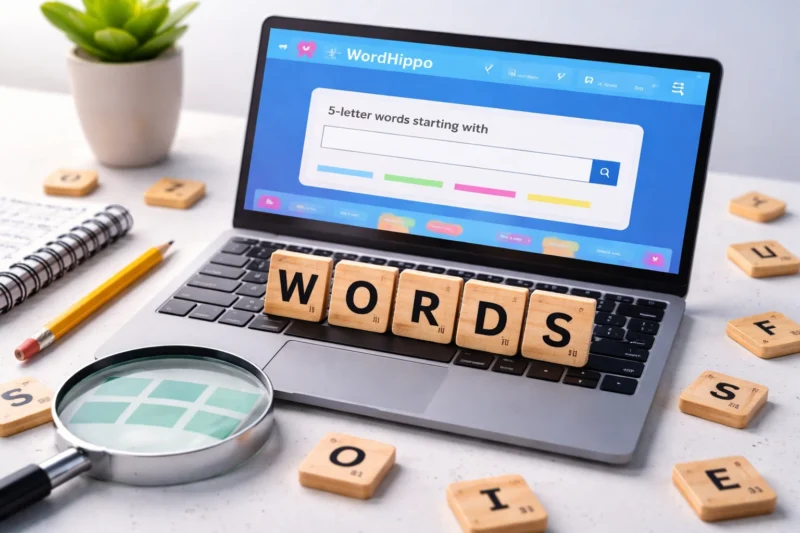 WordHippo 5 Letter Words: Find Words Fast & Easy